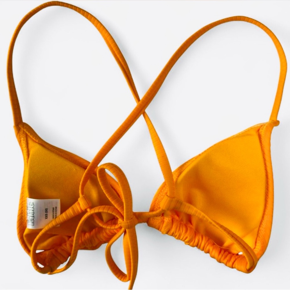 Wild Fable Ribbed Triangle String Bikini Top - Picture 3 of 6